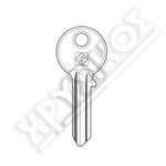 SILCA ABUS ΚΛΕΙΔΙ ΑΠΛΟ BRASS