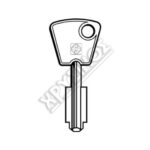 SILCA CHUBB ΚΛΕΙΔΙΑ ΑΣΦΑΛΕΙΑΣ BRASS