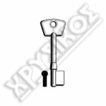 SILCA CHUBB ΚΛΕΙΔΙΑ ΑΣΦΑΛΕΙΑΣ BRASS