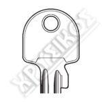 SILCA CISA ΚΛΕΙΔΙΑ BRASS ΣΧΗΜΑ XL - Image 2