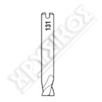 SILCA W131 ΦΡΕΖΑ TUBOLAR 6mm CARBIDE ΓΙΑ TRIAX