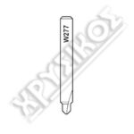 SILCA W277 ΦΡΕΖΑ ΓΙΑ ΒΟΥΛΕΣ 1,05mm CARBIDE ΓΙΑ TRIAX