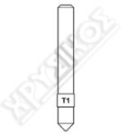 SILCA T1 ΟΔΗΓΟΣ ΓΙΑ ΒΟΥΛΕΣ 0,7mm ΓΙΑ MATRIX