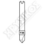 SILCA ΦΡΕΖΑ F26 0,8mm ΓΙΑ MATRIX