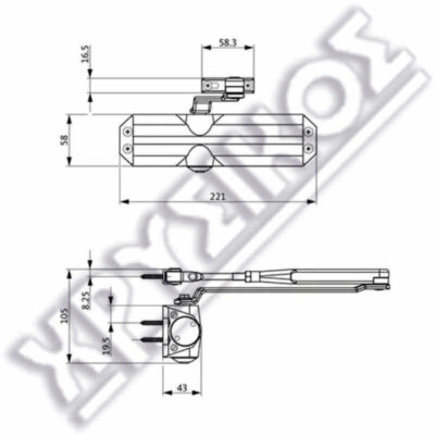 BKS ΣΟΥΣΤΑ AΠΛΟΥ ΤΥΠΟΥ 1-4 ΑΣΗΜΙ - Image 2