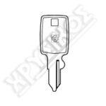 SILCA SAMSONITE ΚΛΕΙΔΙΑ ΒΑΛΙΤΣΑΣ