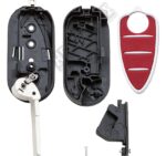 SILCA ALFA ROMEO FLIP SIP22 3K ΚΟΚΚΙΝΟ - Image 2