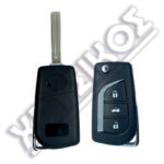 ΤΟΥΟΤΑ 3 ΚΟΥΜΠΙΑ FLIP TOY40 ΑΔΕΙΟ ΓΙΑ ΜΠΑΤΑΡΙΑ CR1620