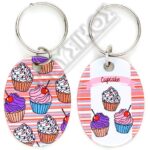SILCA FANTASY KEY RING CUPCAKES