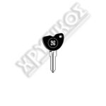 SILCA PIAGIO ΚΛΕΙΔ.ΜΟΤΟ ΠΛΑΣΤ.STEEL