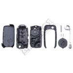 SILCA FIAT 500X 4 ΚΟΥΜΠΙΑ FLIP ΚΛΕΥΦΟΣ - Image 2