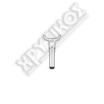 SILCA VOLVO SAAB ΚΛΕΙΔ.ΑΥΤ.SILVER REMOTE