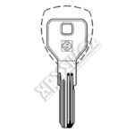 SILCA VACHETTE ΚΛΕΙΔΙΑ ΑΣΦ.BRASS