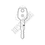 SILCA VOLVO ΚΛΕΙΔΙΑ ΜΗΧΑΝΗΜΑΤΩΝ STEEL