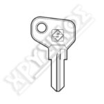 SILCA ABSA ΚΛΕΙΔ.ΓΡΑΜ/ΤΙΩΝ STEEL