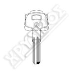 SILCA ARTE ΚΛΕΙΔΙΑ ΑΣΦΑΛΕΙΑΣ BRASS