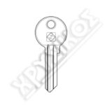 SILCA CORBIN ΚΛΕΙΔΙΑ BRASS ΚΙΤΡΙΝΑ