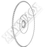 SILCA ΦΡΕΖΑ ΧΡΗΜ.ΓΙΑ JMA 80X1.4X22