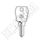 SILCA EURO LOCKS ΚΛΕΙΔ.ΓΡΑΜΑΤ.STEEL