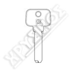 SILCA MUL-T-LOCK ΚΛΕΙΔΙΑ ΑΣΦ.BRASS