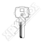 SILCA R. CINESE KΛΕΙΔ.ΑΣΦ.BRASS