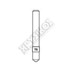 SILCA T6 ΟΔΗΓΟΣ ΓΙΑ ΒΟΥΛΕΣ 1mm ΓΙΑ MATRIX