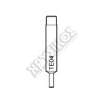 SILCA ΟΔΗΓΟΣ TE04 ΑΥΤ/ΤΩΝ 2,5mm ΓΙΑ TWISTER II / NOVA / EASY / SWIFT PLUS