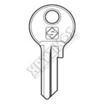 SILCA SIS ΚΛΕΙΔΙΑ ΓΡΑΦΕΙΩΝ BRASS