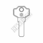 SILCA GIUSSANI ΚΛΕΙΔ. ΑΣΦΑΛΕΙΑΣ BRASS