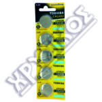 TOSHIBA ΜΠΑΤΑΡΙΕΣ  5 ΤΕΜ CR2450
