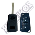 ΤΟΥΟΤΑ 3 ΚΟΥΜΠΙΑ FLIP TOY51 ΑΔΕΙΟ ΓΙΑ ΜΠΑΤΑΡΙΑ CR2032 (3 ΒΙΔΑΚΙΑ)