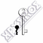 SILCA EUREKA BRASS ΚΛΕΙΔΙΑ ΜΑΣΤΕΡ ΜΕΣΟΠΟΡΤΑΣ