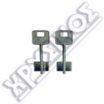 GEVY ΚΛΕΙΔΙ ΑΣΦΑΛΕΙΑΣ ΚΡΥΣΤΑΛ.ΚΟΝΤΟ