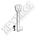 SILCA NEMEF ΚΛΕΙΔΙΑ ΜΕΣΟΠΟΡΤΑΣ PATENT PASSE-PARTOUT