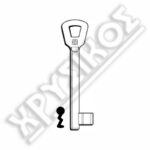 SILCA NEMEF ΚΛΕΙΔΙΑ ΜΕΣΟΠΟΡΤΑΣ PATENT PASSE-PARTOUT