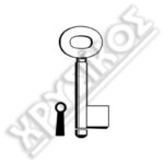 SILCA ΘΗΛΥΚΑ ΚΛΕΙΔΙΑ 8mm ΤΑΧΥΔΡΟΜΕΙΟΥ