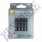 GP ΜΠΑΤΑΡΙΕΣ 4τεμ. AAA 950 mAh RECYKO ΕΠΑΝΑΦΟΡΤΙΖΟΜΕΝΕΣ