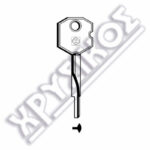 SILCA BURG ΚΛΕΙΔΙΑ ΣΤΑΥΡΟΥ STEEL