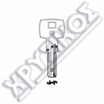 SILCA DOM ΚΛΕΙΔΙΑ ΑΣΦΑΛΕΙΑΣ BRASS ΜΕ ΜΠΙΛΙΑ