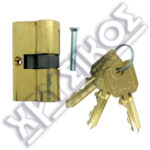 DOMUS ΚΥΛΙΝΔΡΟΣ ΑΠΛΟΣ 54mm (27-27) ΧΡΥΣΟΣ