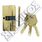 DOMUS ΚΥΛΙΝΔΡΟΣ ΑΠΛΟΣ 60mm (30-30) ΧΡΥΣΟΣ