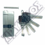 DOMUS ΚΥΛΙΝΔΡΟΣ ΑΣΦΑΛΕΙΑΣ 75mm (30-45) ΝΙΚΕΛ ANTI-BREAK