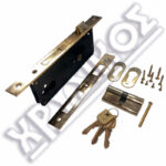 DOMUS ΚΛΕΙΔΑΡΙΑ ΞΥΛΟΠΟΡΤΑΣ 45mm EXPORT ΜΕ ΚΥΛΙΝΙΝΔΡΟ ΑΠΛΟ 65mm (30-35) - Image 3