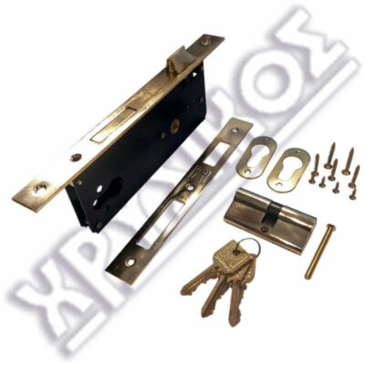 DOMUS ΚΛΕΙΔΑΡΙΑ ΞΥΛΟΠΟΡΤΑΣ 45mm EXPORT ΜΕ ΚΥΛΙΝΙΝΔΡΟ ΑΠΛΟ 65mm (30-35) - Image 3