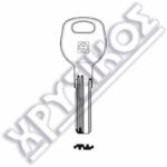 SILCA AUNO ΚΛΕΙΔΙΑ ΑΣΦΑΛΕΙΑΣ BRASS