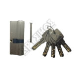 DOMUS ΚΥΛΙΝΔΡΟΣ ΑΣΦΑΛΕΙΑΣ ALFA 75mm (30-45) ΝΙΚΕΛ ΜΕ ΑΤΣΑΛΙ