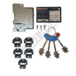 SECUREMME NUCLEO 85mm ΑΡΙΣΤΕΡΟ PATENTED SECURMAP 1+3 ΚΛΕΙΔΙΑ - Image 2