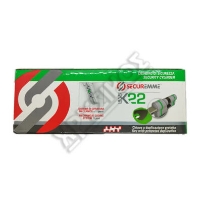 SECUREMME ΚΥΛΙΝΔΡΟΣ ΑΣΦΑΛΕΙΑΣ 30-50 EVO K22 1+5 ΚΛΕΙΔΙΑ ΑΣΗΜΙ - Image 2