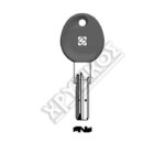 SILCA ISEO ΚΛΕΙΔΙΑ ΑΣΦ. NICKEL SILVER ΠΛΑΣΤ ΜΕ ΜΠΙΛΙΑ