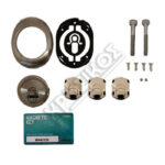 DISEC ΜΑΓΝΗΤΙΚΟ ΑΤΣΑΛΙΝΟ ΕΠΙΣΤΟΜΙΟ 25X50mm ΜΑΤ ΙΝΟΞ ΜΕ 3 ΚΛΕΙΔΙΑ